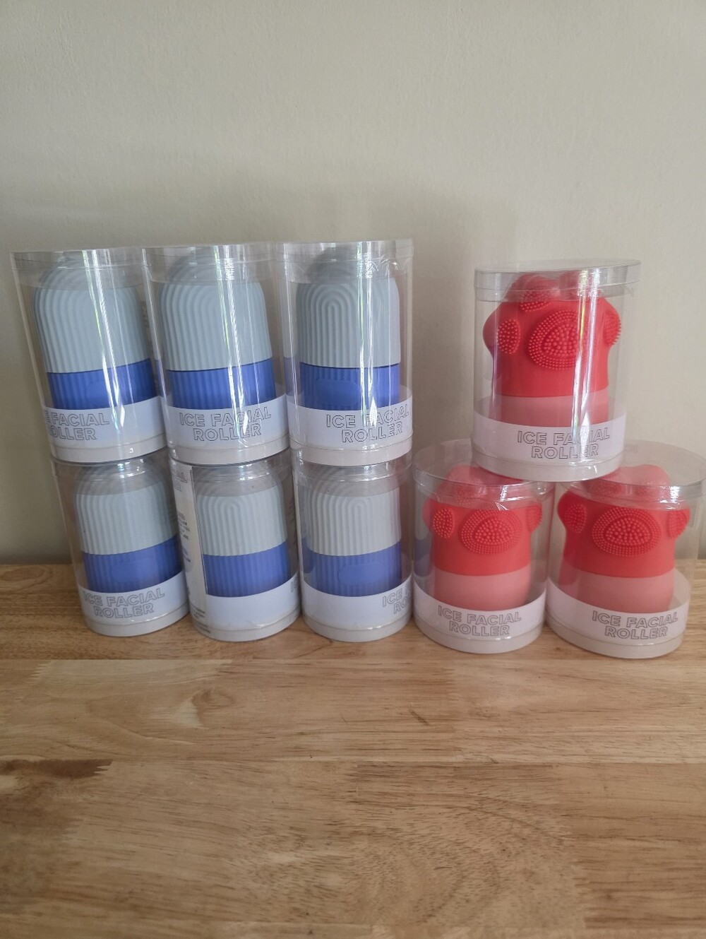 Lot Of 9 VIVITAR Ice Face Rollers New